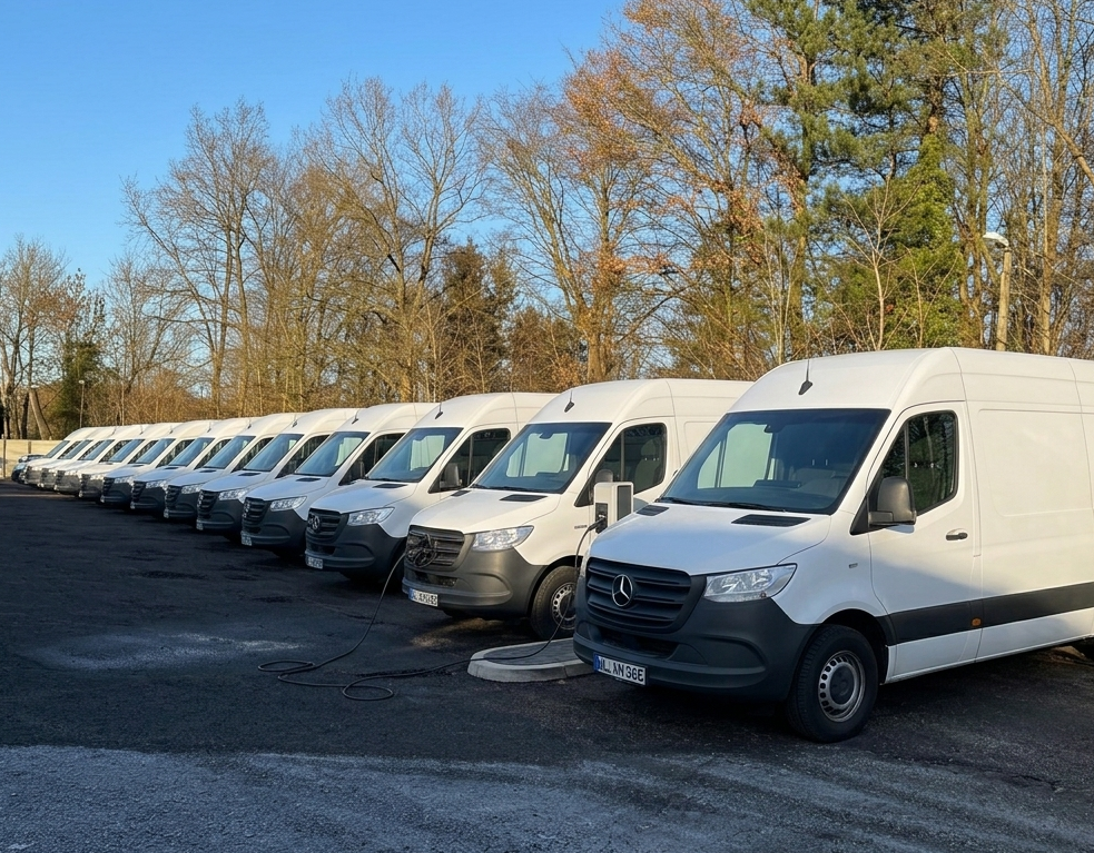 Transporter von Kamiran Transporte in Lübeck für umweltfreundliche Sonderfahrten